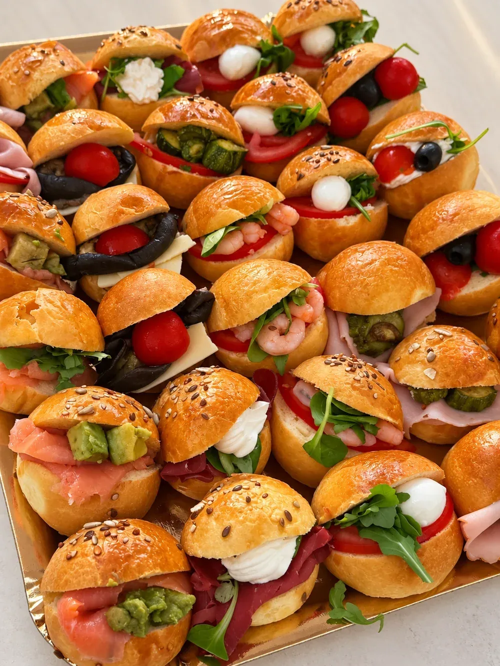 Mini panini farciti artigianali